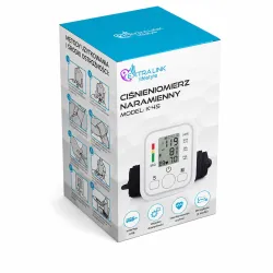 Misuratore di Pressione Arteriosa da Braccio Extralink Smart Life K-4S, Bianco - Immagine 2