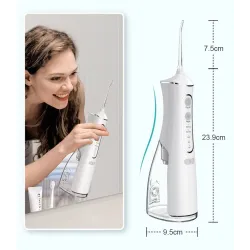 Irrigatore Extralink Beauty Intelligent Water Flosser L8 Bianco, 2000mAh, IPX7 - Immagine 3