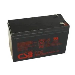 CSB GP1272 F2 Gel Battery, 12V 7.2Ah
