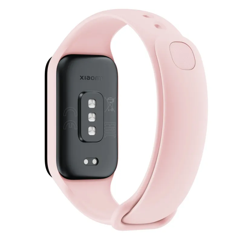 Умные спортивные браслеты Xiaomi Smart Band 8 Active Розовые, Bluetooth 5.1, 210mAh, 1.47", 5 ATM, акселерометр, PPG-сенсор - Изображение 2