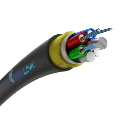 12J (3x4J), G657A1, 3kN, 9.8mm ADSS Hava Fiber Optik...