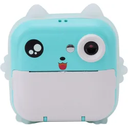 Mini Termal Yazıcı Kamera ile Extralink EPP-004 Mavi, 3 Rulo Termal Kağıt, 2.5" LCD Ekran, Bluetooth, USB-C, 1000 mAh - Görsel 2