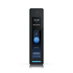 Lettore di accesso NFC Bluetooth Ubiquiti UA-G2-Pro-Black, UniFi Access Reader G2 Pro, Schermo touch, Telecamera, Citofono, BT4. - Immagine 2