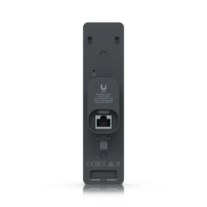 Считыватель доступа NFC Bluetooth Ubiquiti UA-G2-Pro-Black, UniFi Access Reader G2 Pro, Сенсорный экран, Камера, Интерком, BT4.1 - Изображение 4