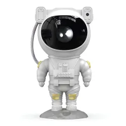 Lampada Notturna Proiettore di Stelle per Bambini, Forma di Astronauta - Immagine 2