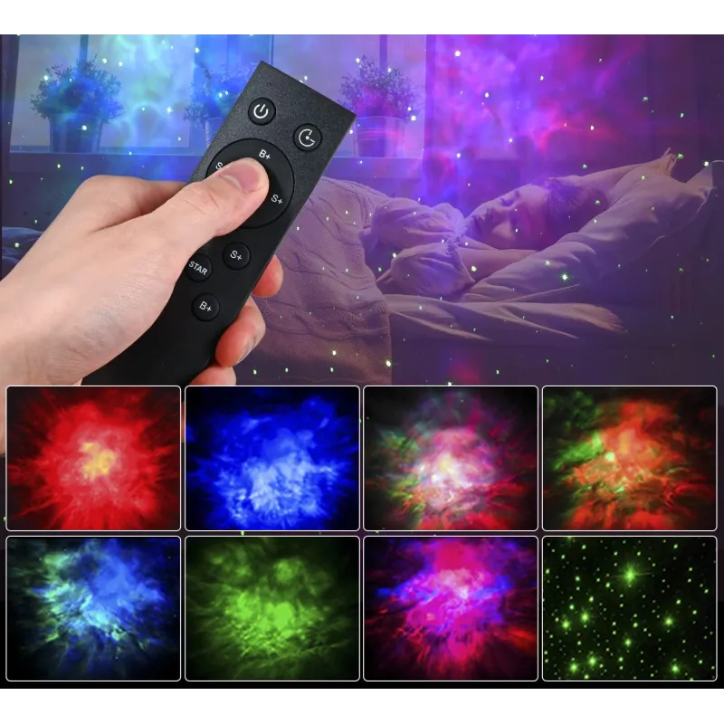 Luz Noturna Projetor de Estrelas para Crianças, Forma de Astronauta - Imagem 6