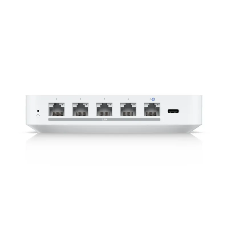 Ubiquiti UXG-Max | Brama UniFi | Gateway Max, 4x 2.5 GbE RJ45 LAN, 1x 2.5 GbE RJ45 WAN, USB-C - Zdjęcie 3