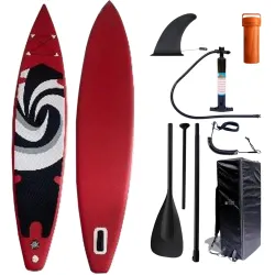 Şişme S&ouml;rf Tahtası + D&uuml;menci Extralink SUP Tahtası 380cm,...