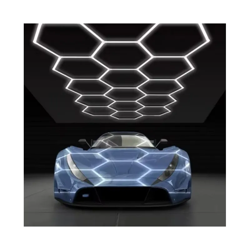 Extralink Altıgen Panel RGB LED Lamba, 236X420 - Görsel 2