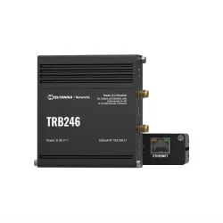 Roteador Industrial, Gateway IoT LTE Teltonika TRB246, Cat 4, 1x RJ45 100Mb/s, IP30 - Imagem 4