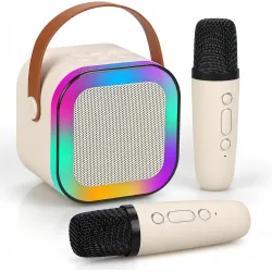 Set Karaoke Extralink Kids Mini Altoparlante LED 2x...