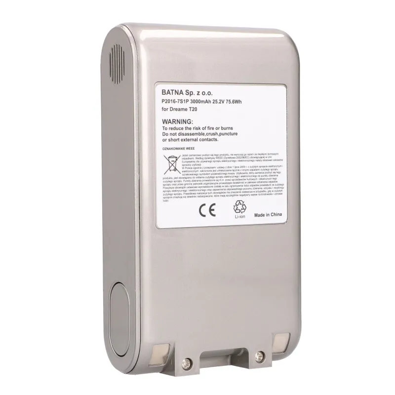 Dobíjecí baterie Dreame T20 P2016-7S1P 3000mAh 25.2V - Obrázek 7