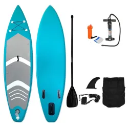 Prancha de paddle inflável + remo Extralink Prancha SUP 320cm, Conjunto - Imagem 2