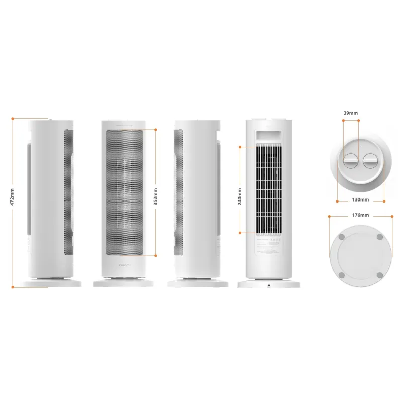 Heater, Xiaomi Fan Heater EU, 1200W/2000W - Image 5