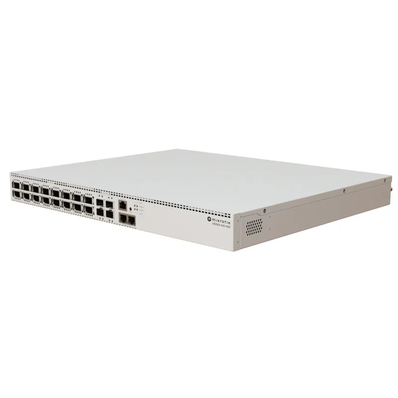 Switch Mikrotik CRS520-4XS-16XQ-RM, 16x QSFP28, 4x SFP28, 2x 10G RJ45 - Imagen 3