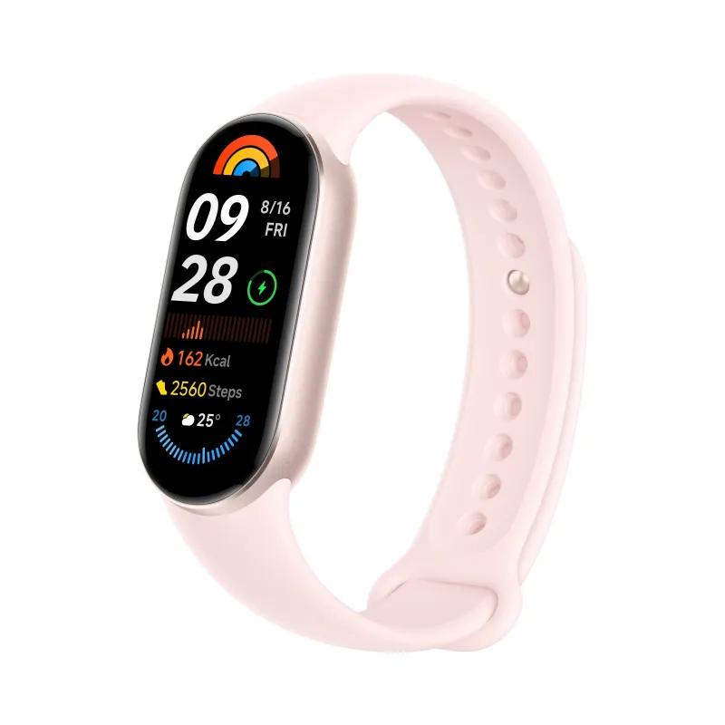 Chytrý sportovní náramek Xiaomi Smart Band 9 Růžový, Bluetooth 5.4, 233mAh, 1.62", 5 ATM, akcelerometr, PPG senzor, gyroskop - Obrázek 2