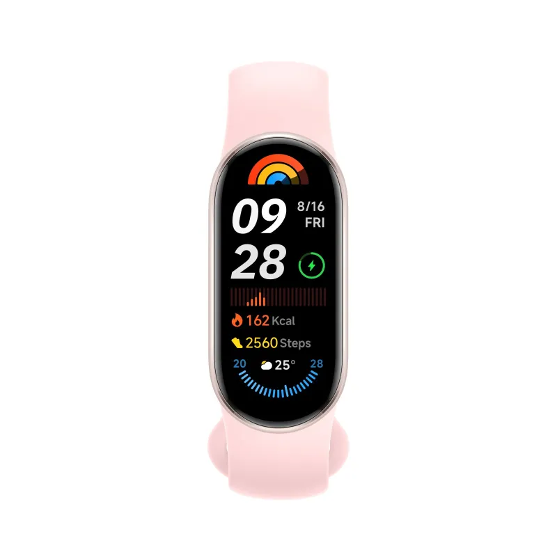 Xiaomi Smart Band 9 Fitness Tracker Pink, Bluetooth 5.4, 233mAh, 1.62", 5 ATM, Accelerometer, PPG Sensor, Gyroscope - Image 3