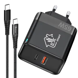 Extralink Smart Life Set 65W GaN Ladeger&auml;t 1x USB-C 1x...