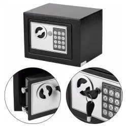 Электронный сейф Extralink Home, цифровая кодовая коробка безопасности, ключи, S-406 - Изображение 4
