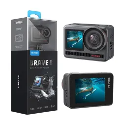 Экшен-камера Akaso Brave 8, 4K, WiFi, 1550 мАч - Изображение 4
