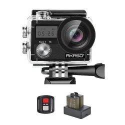 Action cam Akaso Brave 4, 4K, WiFi, 1050 mAh - Immagine 2