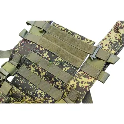 Extralink Vojenská Taktická Vesta Ochranná Airsoft ASG MIL-1123 - Obrázek 3