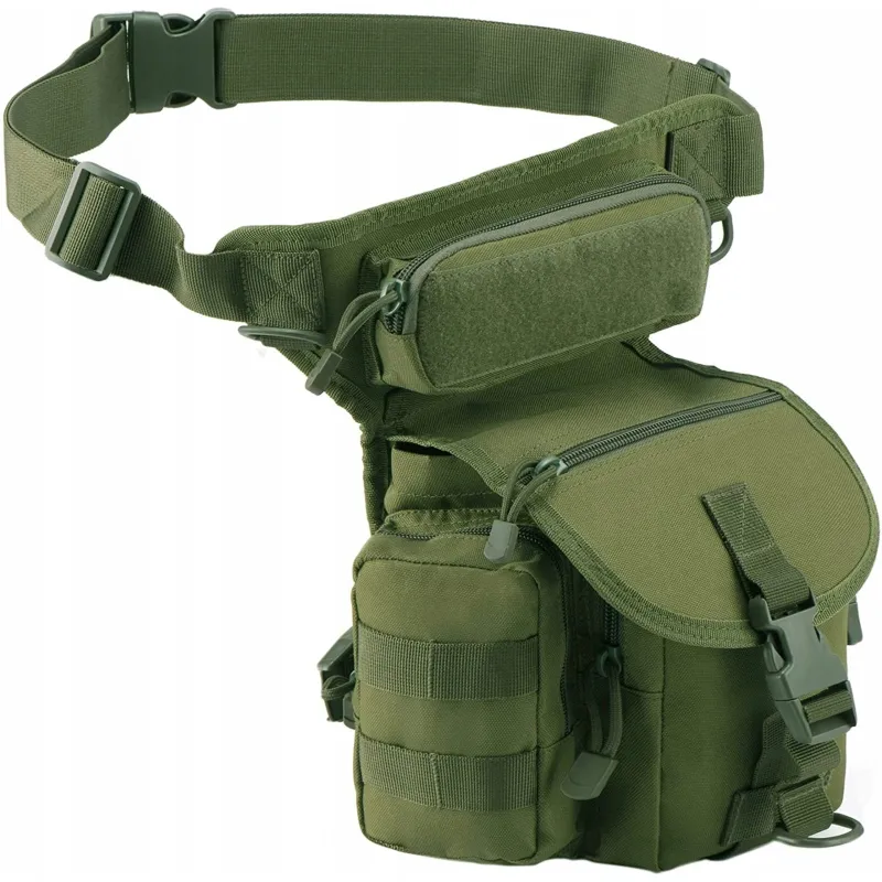 Black Forest by Extralink Military Torba saszetka biodrowa na nogę wojskowa taktyczna mil-661 - Zdjęcie 3