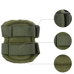 Extralink Military Knie- und Ellenbogenschützer, Taktische ASG Knieschoner MIL-686 - Bild 3