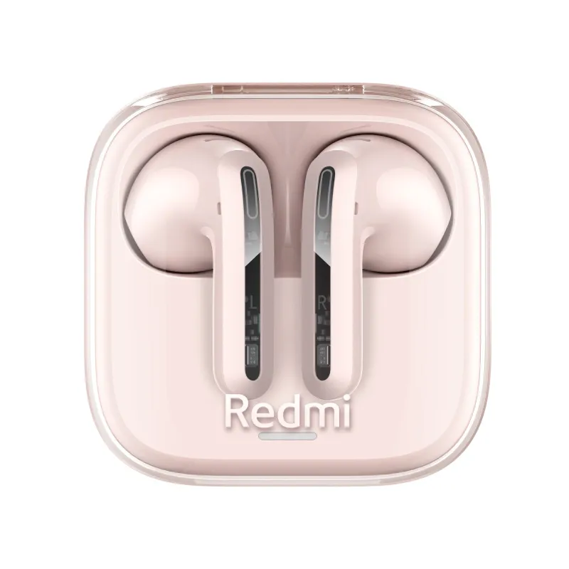 Fones de Ouvido Sem Fio Xiaomi Redmi Buds 6 Active Rosa, Bluetooth 5.4