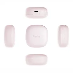 Fones de Ouvido Sem Fio Xiaomi Redmi Buds 6 Play Rosa, Bluetooth 5.4 - Imagem 3