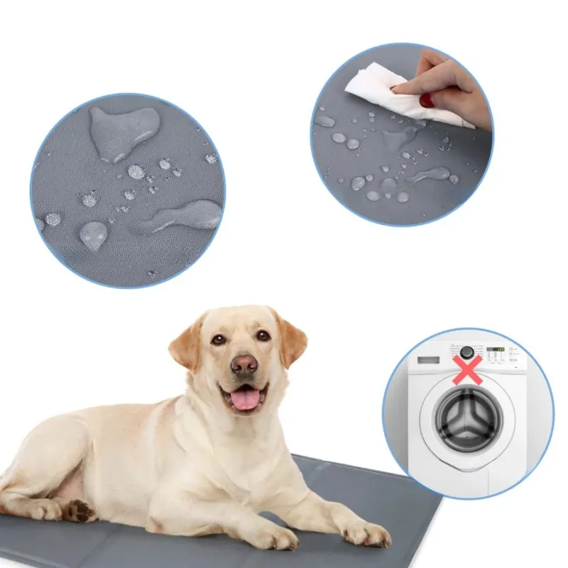 Extralink Pets Jel Soğutma Yastığı, Katlanabilir Köpek ve Kedi Yatak Pedi XXXXL 70x110 pet-1112 - Görsel 2