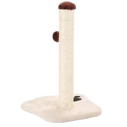 Kedi ve yavru kedi tırmalama tahtası Extralink Pets, sisal sütunlu top oyuncak kule pet-774 - Görsel 3