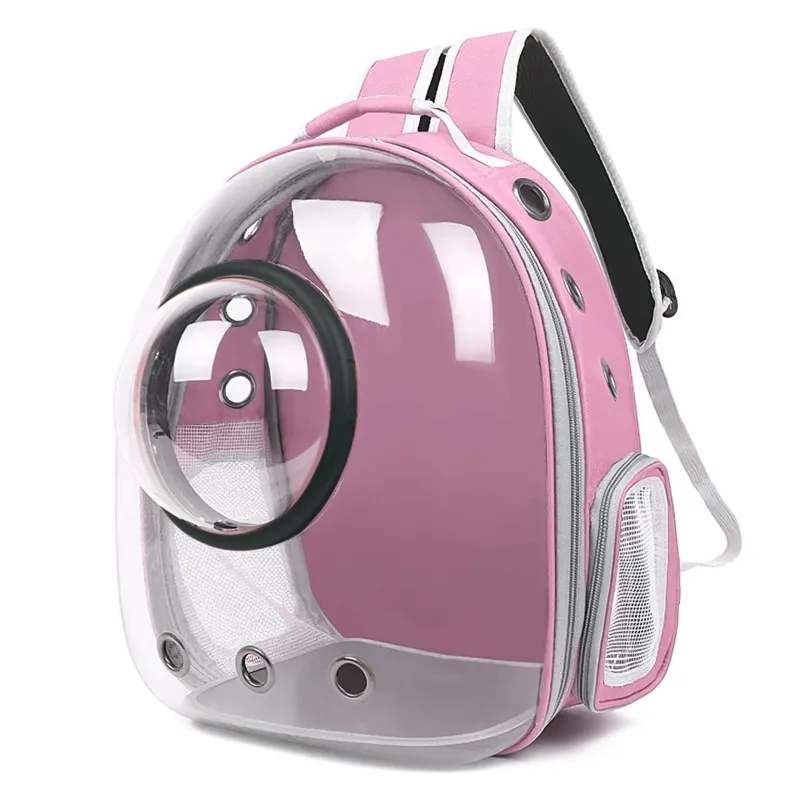 Extralink Pets Cat and Dog Backpack, Transparent Ventilated Carrier Bag for Cats pet-997 - Image 3