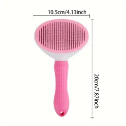 Köpek ve Kedi İçin Kendin Temizleyen Ergonomik Fırça Extralink Pets, Pet Tarak pet-815 - Görsel 3