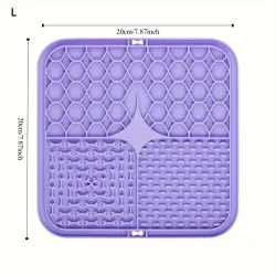 Köpekler ve Kediler İçin Licking Mat Extralink Pets, Antistres Rahatlatıcı Yavaş Yem Pet-751 - Görsel 3
