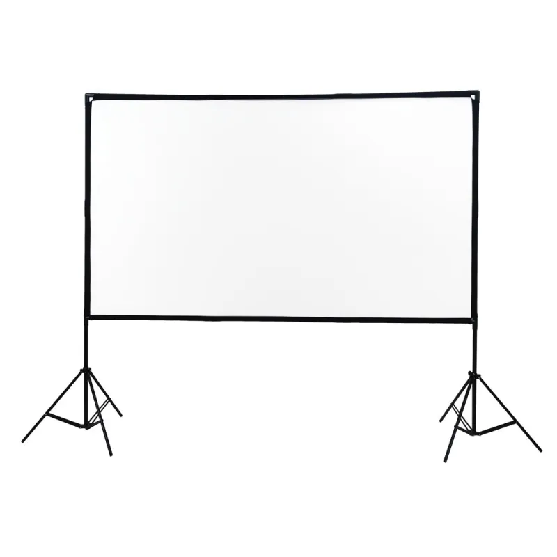 Складной экран для проектора Extralink 72" PSF-72, 16:9, 160x90см, белый - Изображение 3