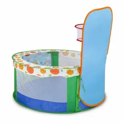 Extralink Kids, Laufstall für Kinder, Korb, Spielfeld, Spielplatz, Trockenpool 99 x 90 cm k-476 - Bild 2