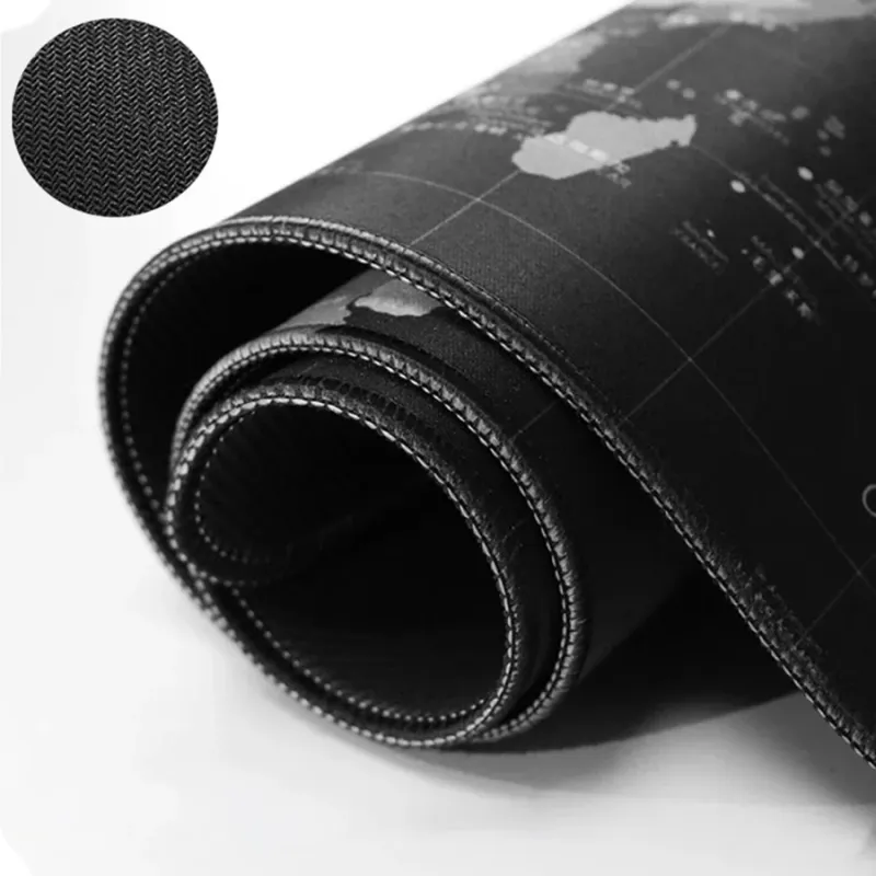 Herní podložka Extralink, velká tmavá mapa světa na stůl pro myš a klávesnici 30x80-1073 - Obrázek 4