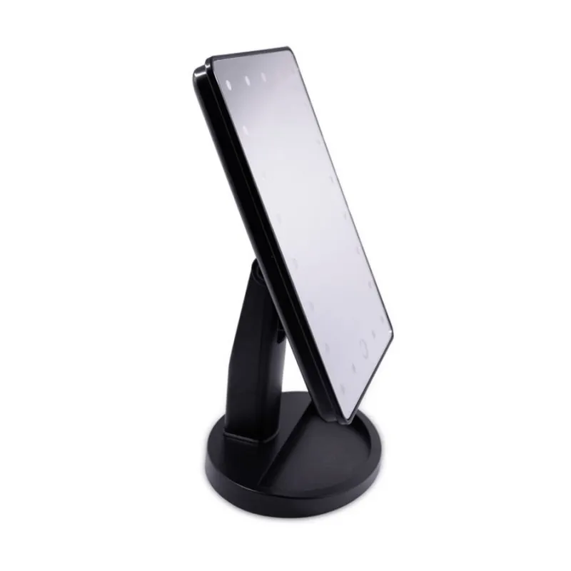 Extralink Makeup Mirror, Black Lighted with Stand - Image 3