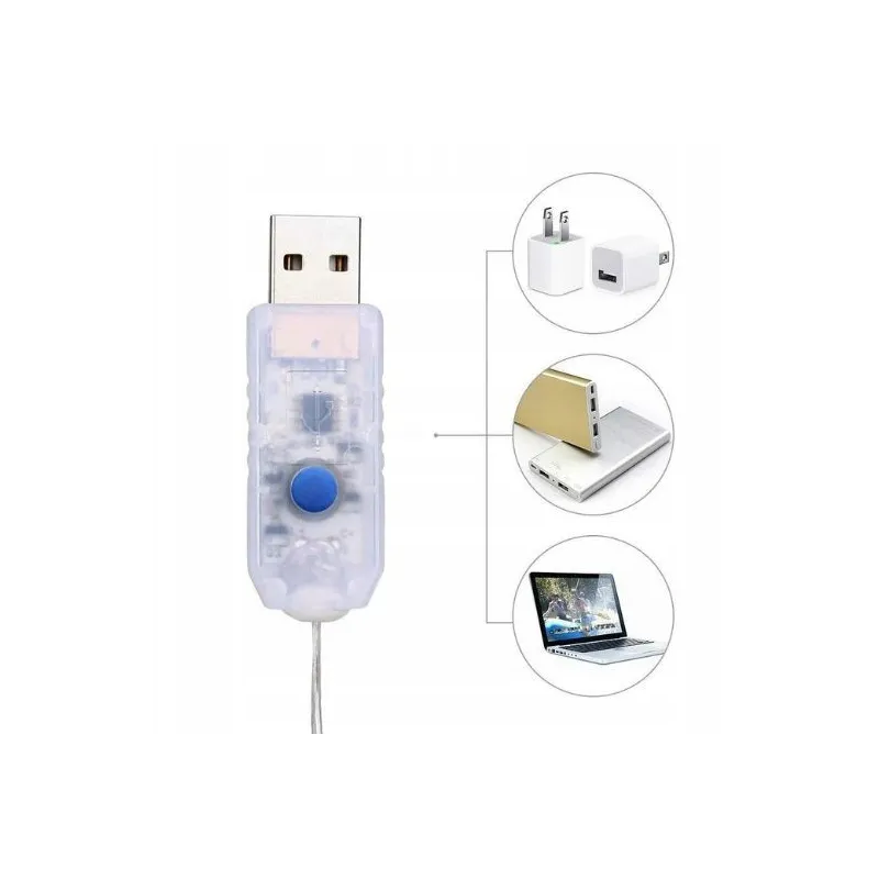 Extralink LED Curtain, 3x3 + Remote Control - Image 4