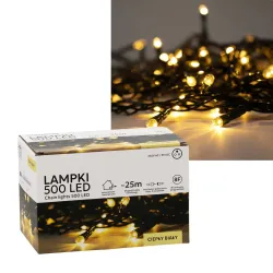 Luci LED Extralink, 500L Bianco Caldo, Lunghezza 3 + 25 m...