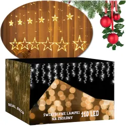 Extralink LED Curtain Lights, Outdoor Star Lights