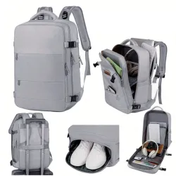 Mochila Extralink, Bagagem de Mão Universal Resistente para Laptops - Imagem 5