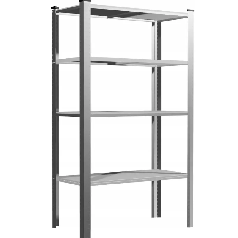 Extralink | Regał metalowy | 4-poziomowy 150x75x30cm 50 kg - Zdjęcie 3