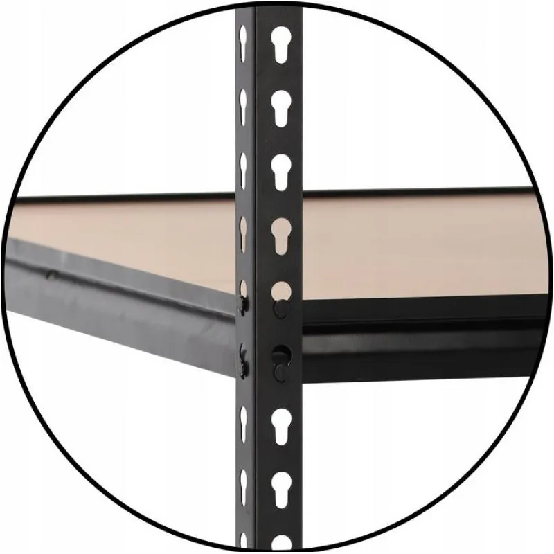 Ш shelf Extralink, 5-уровневый с ящиком 180x90x60 см 175 кг - Изображение 3