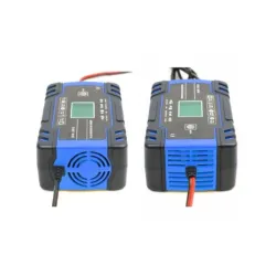 Automatický nabíječ Extralink pro akumulátor 12/24V 8A - Modrý - Obrázek 2