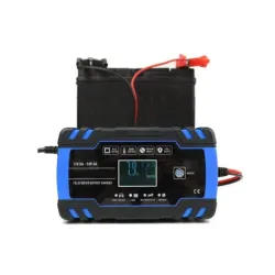 Автоматическое зарядное устройство Extralink для аккумулятора 12/24V 8A - Синий - Изображение 3