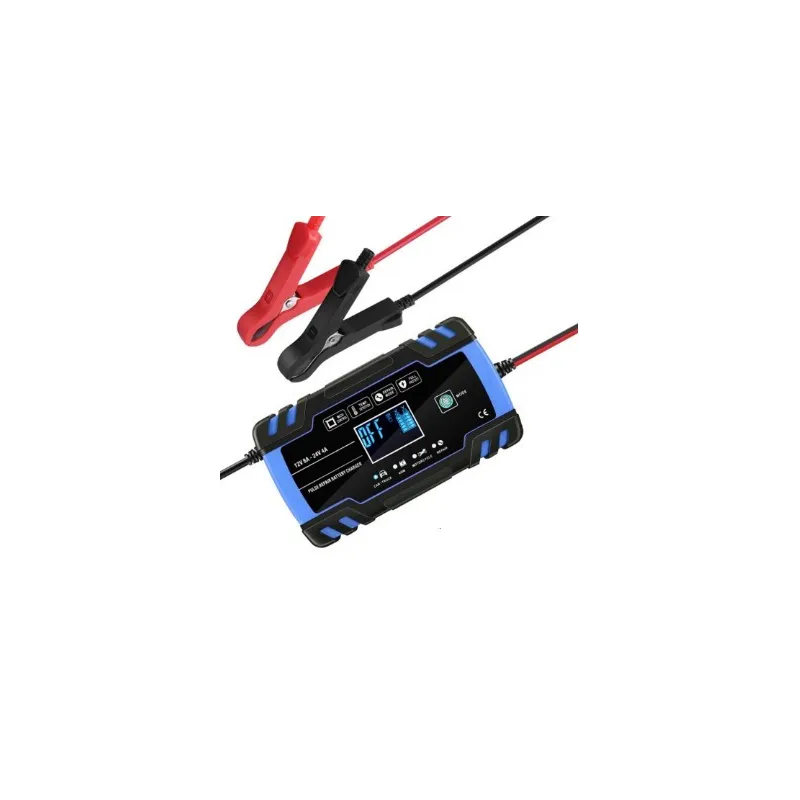 Otomatik Şarj Cihazı Extralink, 12/24V 8A Akü için - Mavi - Görsel 5