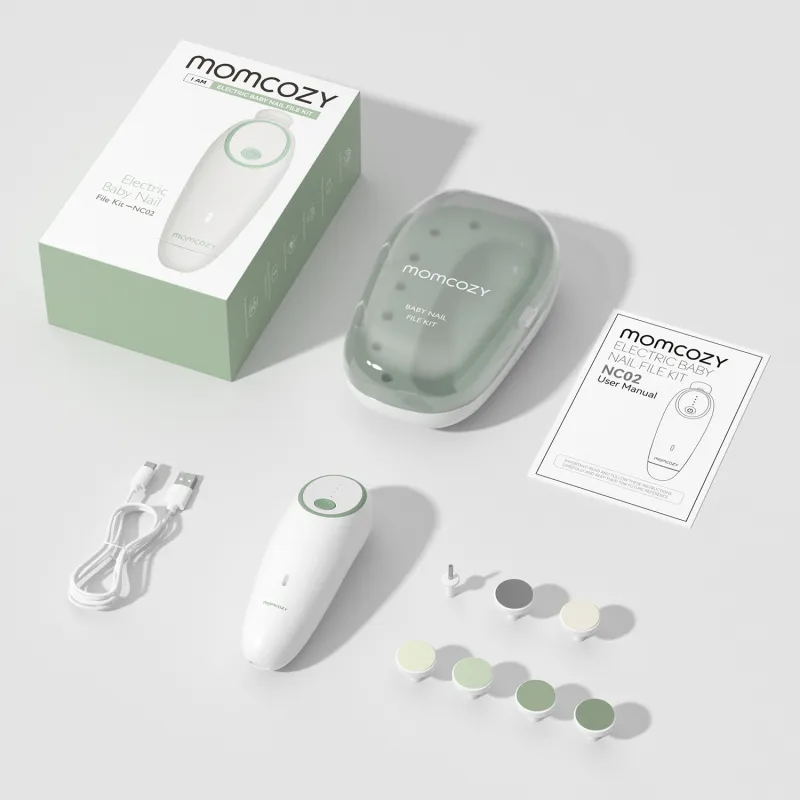 Momcozy NC013 Elektrikli Çocuk Tırnak Waşlatıcı - Görsel 4