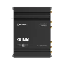 Roteador industrial 5G Teltonika RUTM51, 5x GbE, Dual SIM, Wi-Fi 5 - Imagem 3